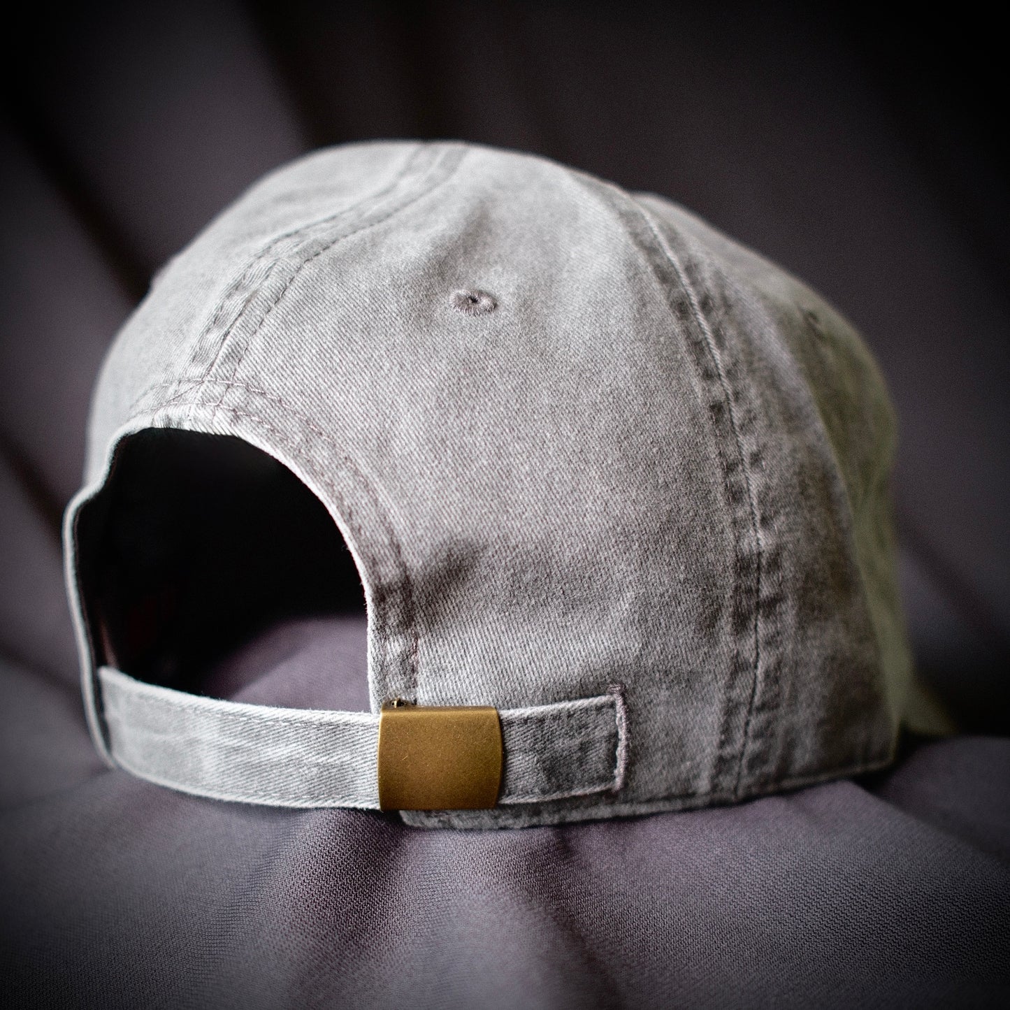 CHARCOAL GREY / BLACK IJ LOGO DAD HAT