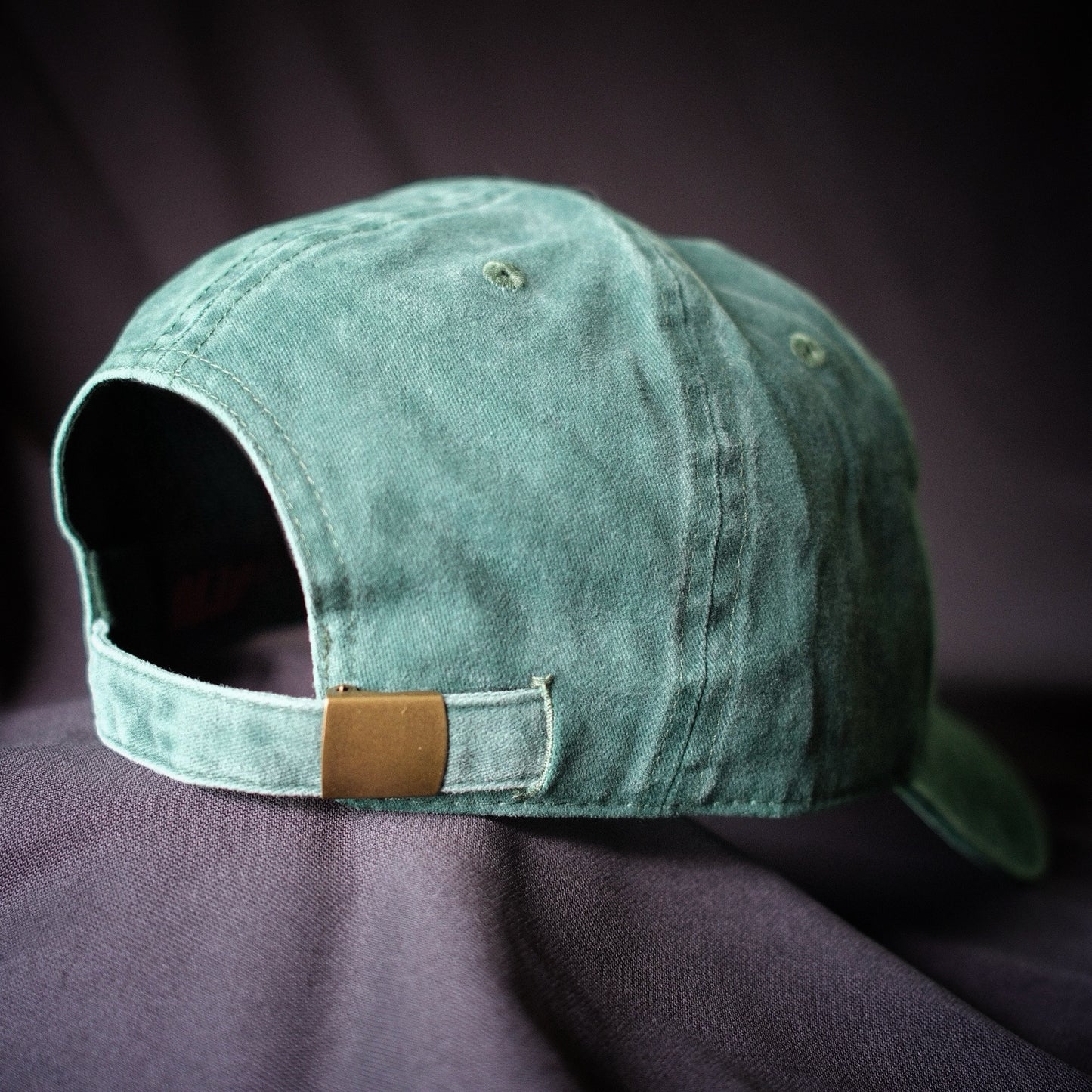 DARK GREEN / BLACK IJ LOGO DAD HAT